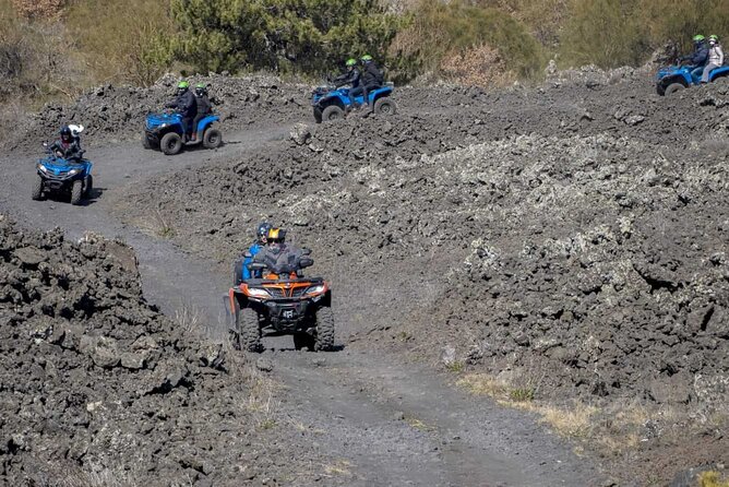 1 1/2 - 2 Hours Guided Excursion of Etna by Quad - The quad setup: who drives, who rides, and what the small-group size really means