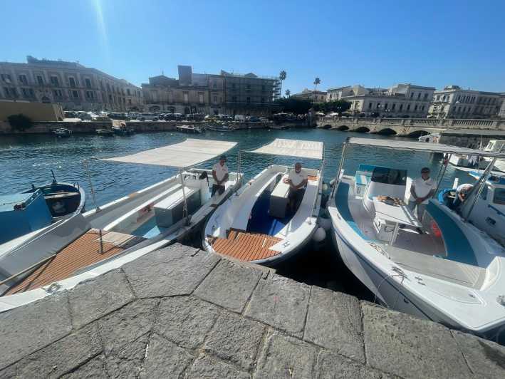 2.5-HOUR BOAT TOUR ORTIGIA+SEA CAVES+PILLIRINA+FRUIT DRINK - The Route Makes Ortigia Feel Like a Different Place