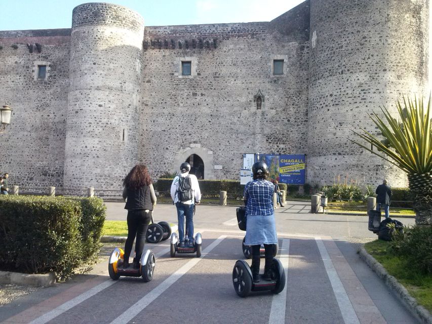3-Hour Catania Segway PT Authorized Tour - Via Crociferi and Ursino Castle: ending with medieval muscle