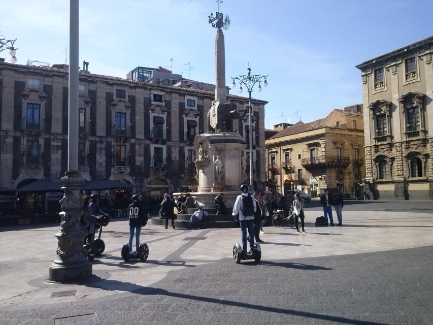 3-Hour Catania Segway PT Authorized Tour - Piazza Università and Piazza Vincenzo Bellini: squares with real purpose