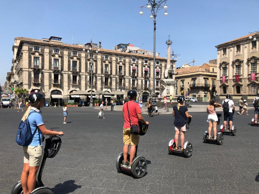 3-Hour Catania Segway PT Authorized Tour - Via Etnea to Piazza Stesicoro: meeting Roman Catania at ground level