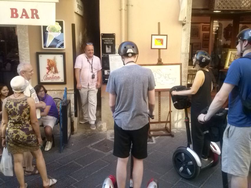 3-Hour Taormina Segway PT Authorized Tour - Via degli Artisti, Porta Messina, and the Art-Lane Feel