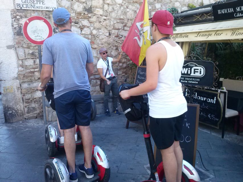 3-Hour Taormina Segway PT Authorized Tour - Odeon and Piazza IX Aprile Again, Then Back to Porta Catania