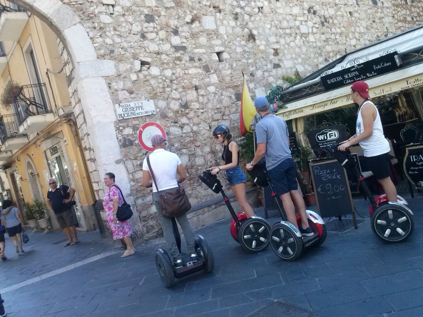 3-Hour Taormina Segway PT Authorized Tour - Meeting at Porta Catania and Getting Comfortable Fast
