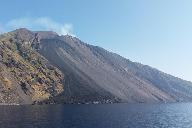 Aeolian Islands Day Trip from Taormina: Stromboli and Panarea - Sciara del Fuoco at dusk, when the volcano is the show