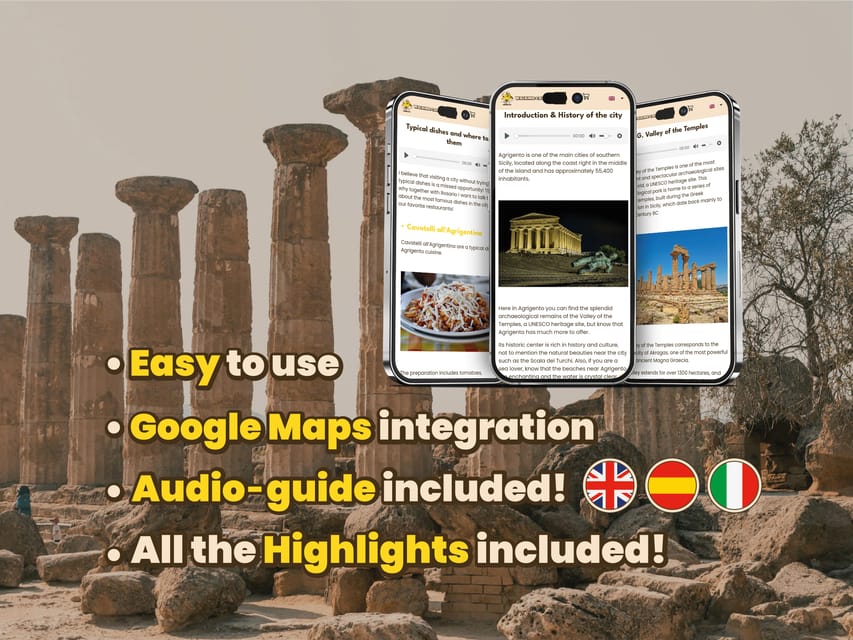 Agrigento: Digital guide made with a Local for your tour - Logistics that matter: distance, pacing, and when you can start