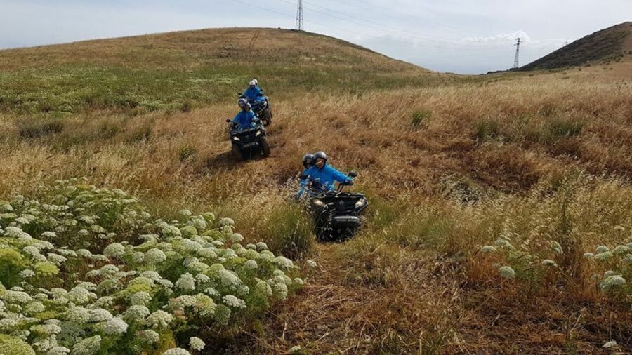 Agrigento: Quad Bike Tour with 3 Path Choices - Path 1 to Borgo Bonsignore: Verdura Canyon, Secca Grande, and big coast views