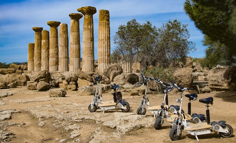 Agrigento: Valley of the Temples E-Scooter Tour - Green routes through almond trees and olive groves