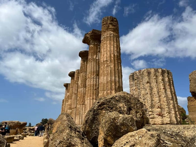 Agrigento: Valley of the Temples Premium Guided Tour - Stop 4: Temple of Olympian Zeus, for the story behind the scale