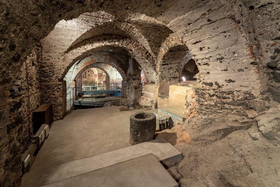 Benedictine Monastery of Catania - English Guided Tour - Lava Cellar Built on Sicily’s Ground