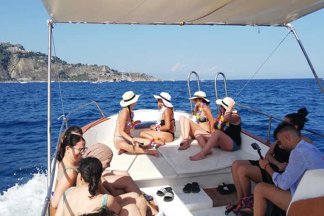 Boat tour Giardini Naxos Taormina Isola Bella Blue Grotto - The swim stop: your best 30 to 45 minutes
