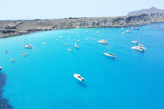 Boat tour to Egadi Favignana and Levanzo islands from Trapani - Small Group, Real Host Attention, English-Friendly Day