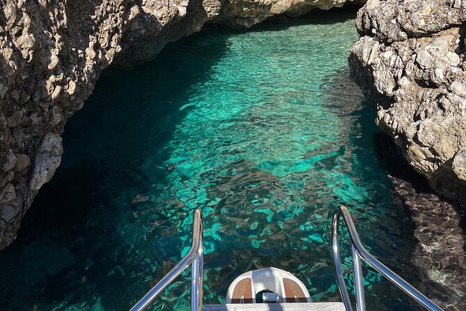 Boat tour to Egadi Favignana and Levanzo islands from Trapani - Stop 2: Grotta del Bue Marino and the Tuff Quarry Cliffs
