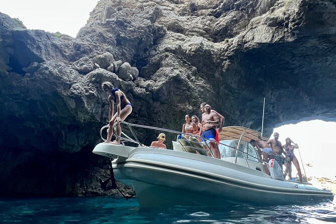 Boat tour to Egadi Favignana and Levanzo islands from Trapani - Stop 3: Cala Rossa for Another Iconic Cove Break
