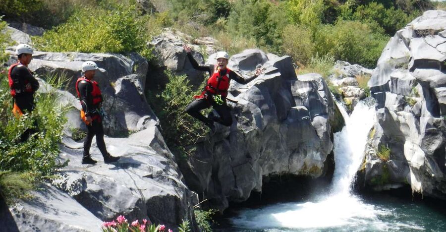 Canyoning and bodyrafting in the Alcantara River - What Happens During the 3/4 Hours on the Alcantara River