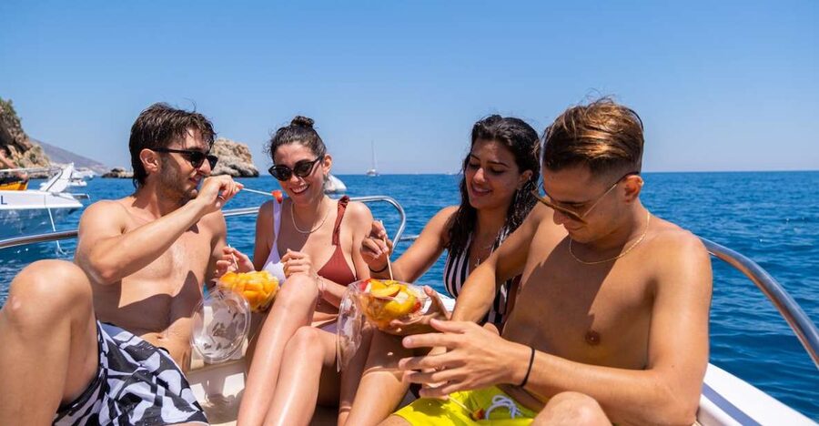 Castellammare: Scopello and Zingaro Nature Reserve Boat Tour - From Hotel Cetarium to Scopello Stacks: The First Big Visual Hit