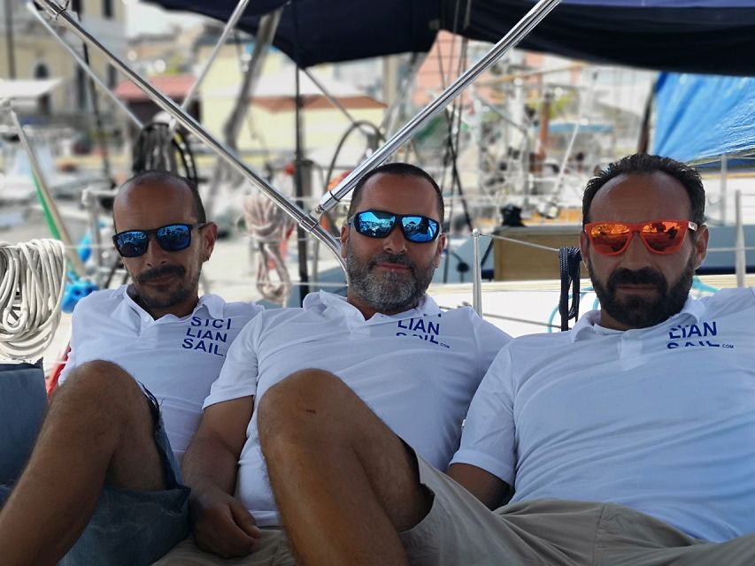 Catania: Coastline Sailing Trip with Aperitif and Prosecco - Appetizers and Prosecco, done the relaxed onboard way