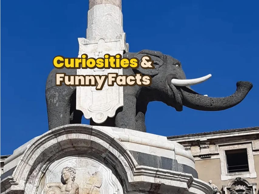 Catania: Digital guide made with a Local for your tour - What each monument stop is likely to give you