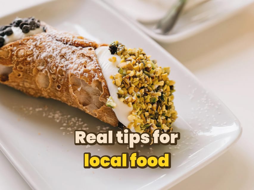 Catania: Digital guide made with a Local for your tour - Food stops: the part that makes Catania stick
