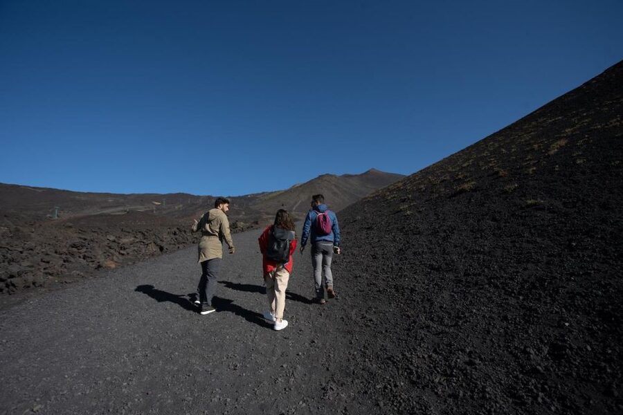 Catania: Etna Morning Excursion with Tasting and Pickup - Soft trekking on Etna, what to prepare for