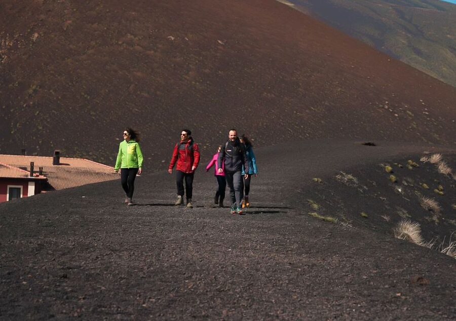 Catania: Etna Nature Tour with Hiking, Cave Visit, & Tasting - Silvestri craters and the choice between trekking or cable car