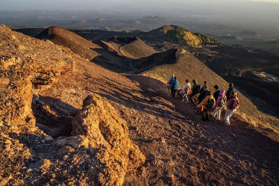 Catania: Etna Sunset Tour with Transfer - Etna Park, lava fields, and the sunset finale