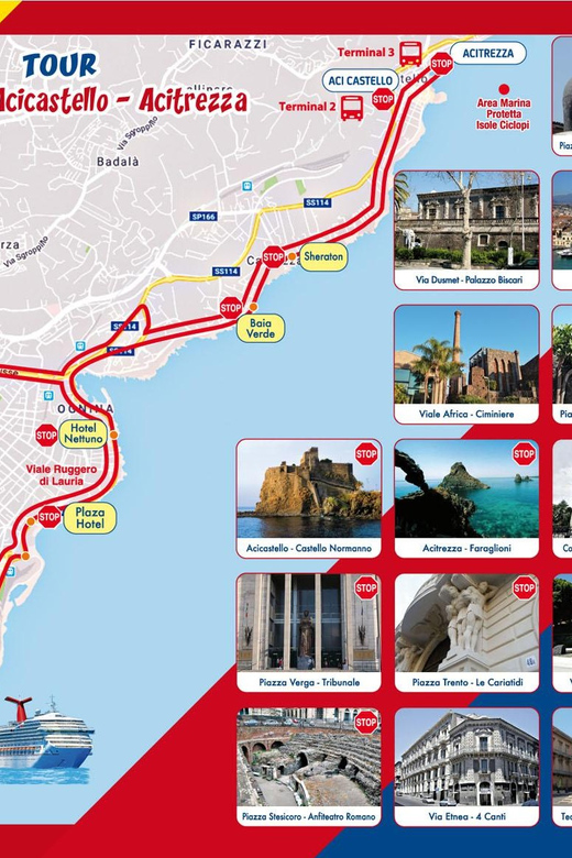 Catania: Hop-On, Hop-Off Bus to Acicastello and Acitrezza - Key highlights worth your attention