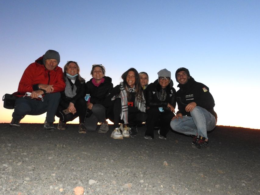 Catania: Sunset Jeep Tour of Mount Etna and Lava Flow Caves - Rifugio Casa del Vescovo: another guided stop for photos and perspective