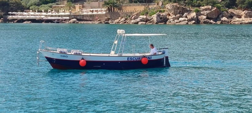 Cefalù: boat ride with swimming and aperitif - Stop at Spiaggia di Mazzaforno: first swim, tea, and seabed viewing
