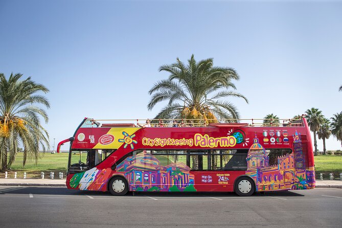 City Sightseeing Palermo Hop-On Hop-Off Bus Tour - Route B: English Garden, Villa Malfitano, Castello della Zisa, and Mercato del Capo