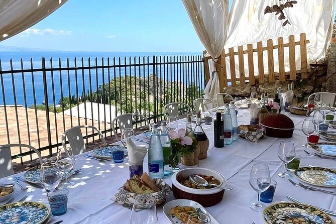 COOKING CLASS in Taormina at Chef Massimo HOUSE!! - Homemade wine and lunch, served with what you made