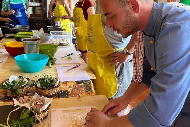 COOKING CLASS in Taormina at Chef Massimo HOUSE!! - How group size and pacing affect your experience