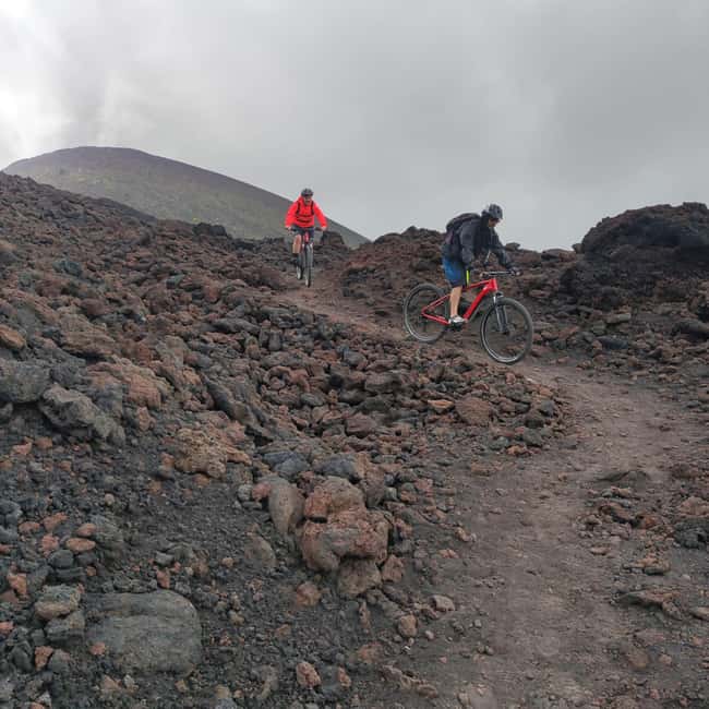 E-mtb tour through lava flows and down to Alcantara gorges - Village scenery between the rides: Castiglione di Sicilia and Francavilla di Sicilia