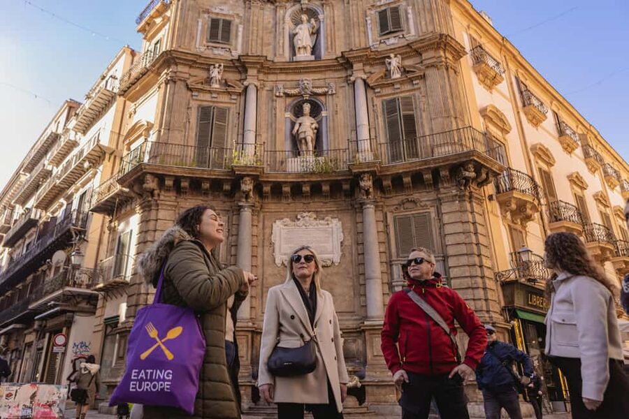 Eating Palermo: Evening Food & Wine Tour - Sicilian wine with your tastings, plus the cannolo finish at Bar Costa