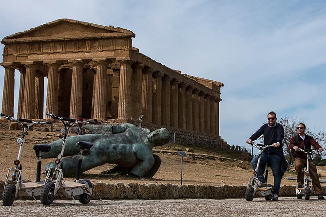 Electric scooter tour inside the Valley of the Temples Agrigento - The 2-hour route along Via Sacra: what you’ll actually do