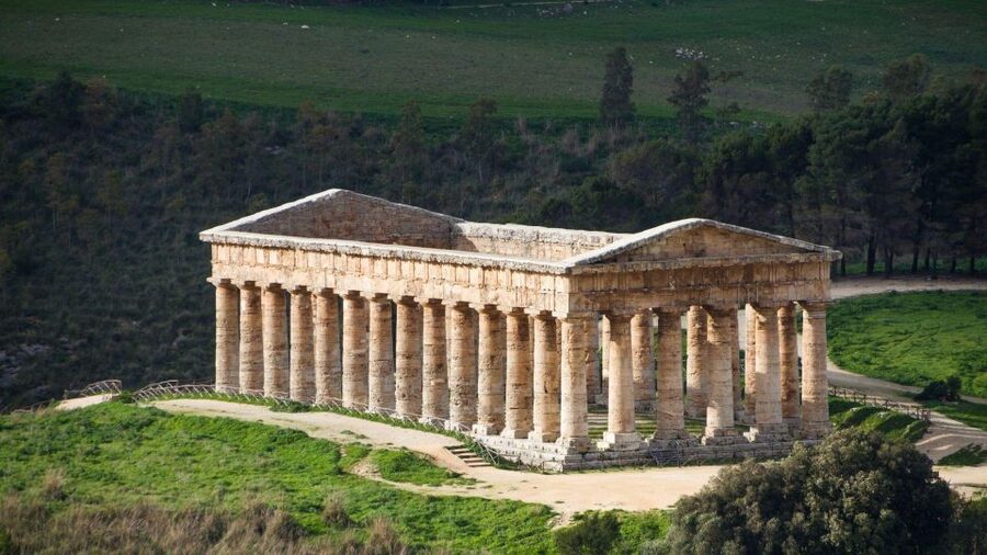 Erice and Segesta Multi-Language Tour from Palermo - Segesta: the unfinished Doric temple and a hilltop view worth the effort