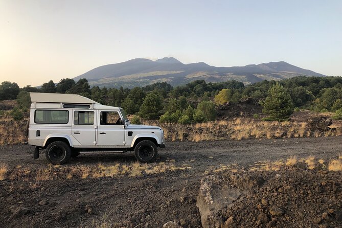 Etna at sunset - 4x4 tour with Sicilian sweet aperitif - Grotta dei Tre Livelli: Helmet Time and the Cool Down You Will Notice