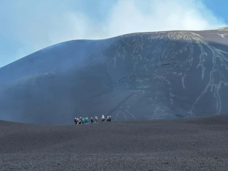 Etna Central Crater Trekking Tour with cable car & jeep - The First Trek: Walking Recent Lava and Crossing Volcanic Lines