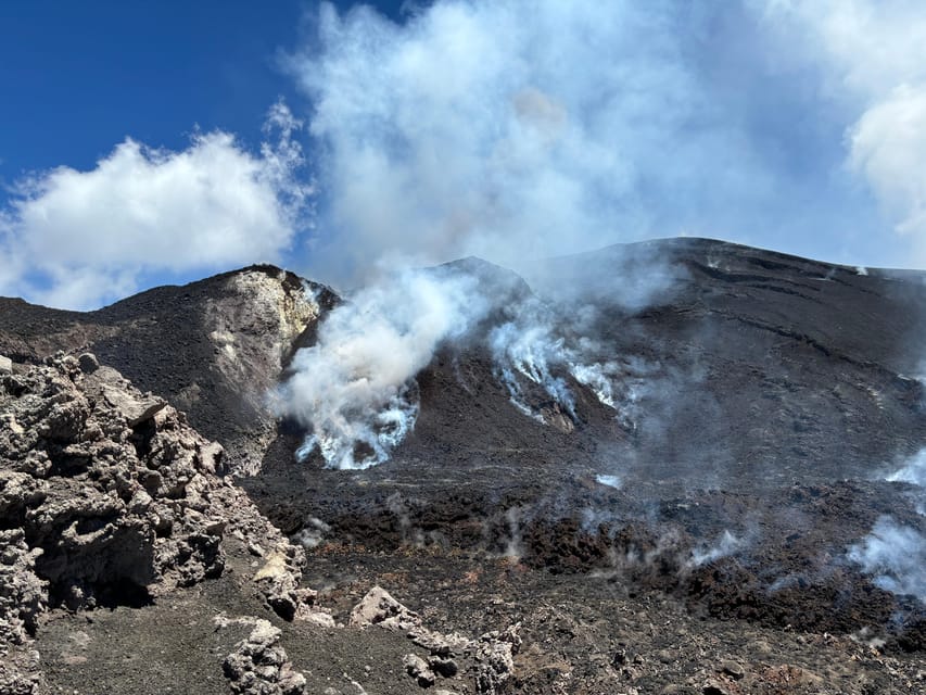 Etna excursion to 3000 mt. with cable-car and jeep 4x4 - The summit zone: four craters and big views over Sicily