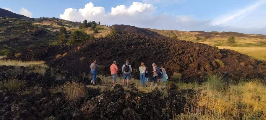 Etna excursions at sunset ancient craters and lava flows - How the guide connects Etna to local life, flora, and eruptions