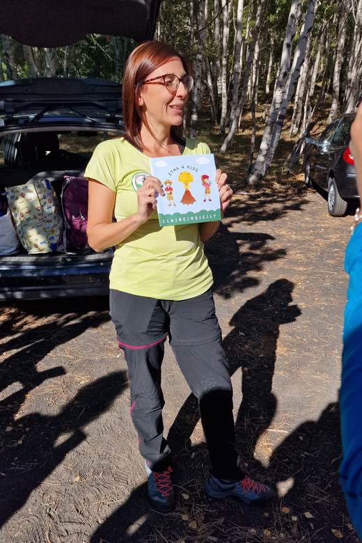 Etna Family Tour: private excursion on Etna mt. for families - The included play kit, helmet, and headlamp (and why they’re good value)