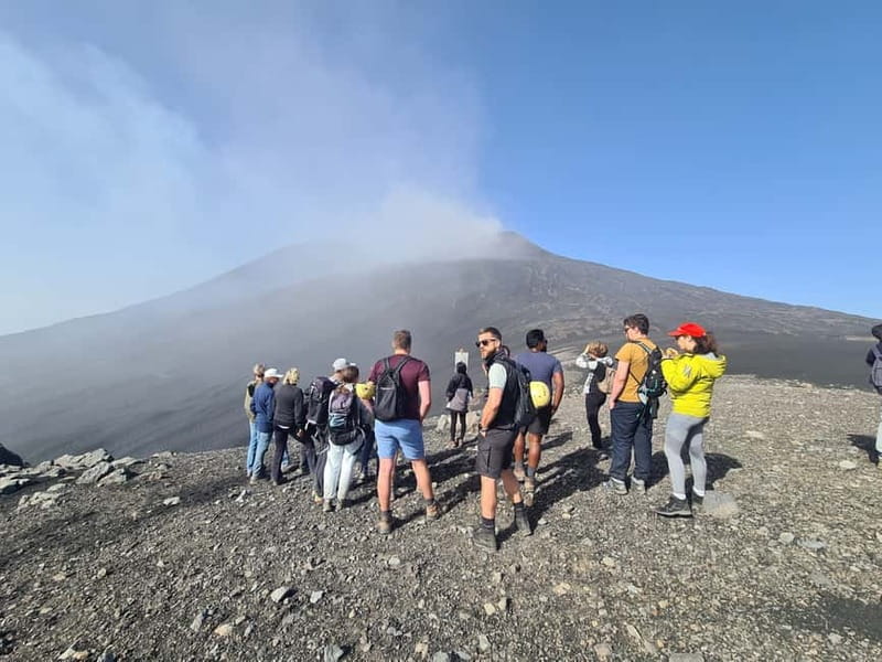 Etna North 2900mt Sunset: Summit area & Craters of 2002 - Etna North at Sunset: what you are really signing up for