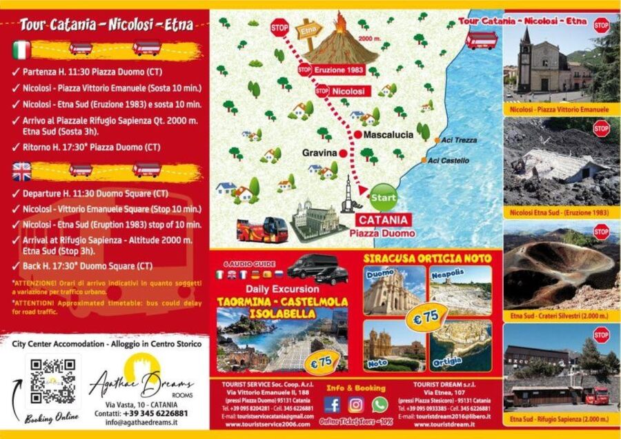Etna Tour by Panoramic Bus - The Audioguide in 6 Languages: How to Use It Without Missing the View
