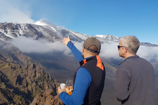 Etna Tour - HalfDay Small Group & licensed Tour Guide - The main walk at around 2000 meters: craters, old lava, and real geology