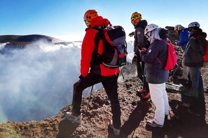 Etna - Trekking to the summit craters (only guide service) experienced hikers - The 4x4 panoramic run to about 2,960 m (save your energy for the craters)