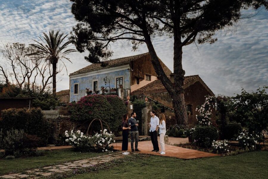 Etna Urban Winery - Tasting, sicilian platter and self tour - Walking the vineyard trail: urban trekking with dry-stone walls