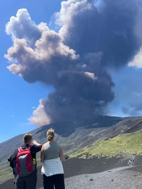 ETNA VOLCANO: Excursion to the Craters of 2002 - Walking the 2002 lava footprint, not just looking at Etna