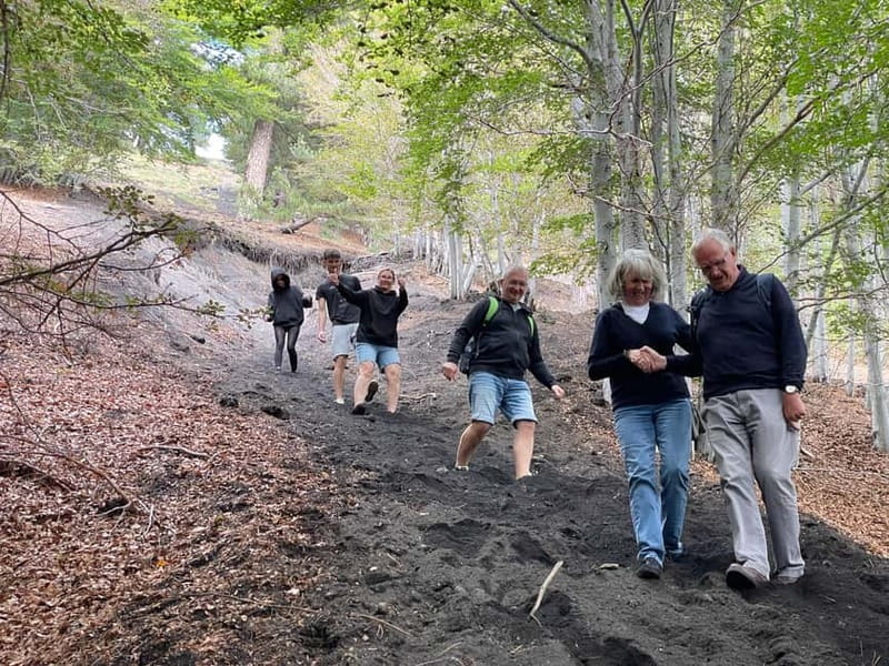 ETNA VOLCANO: Excursion to the Craters of 2002 - Piano Provenzana square to the 2002 lava flow: where the eruption is still visible