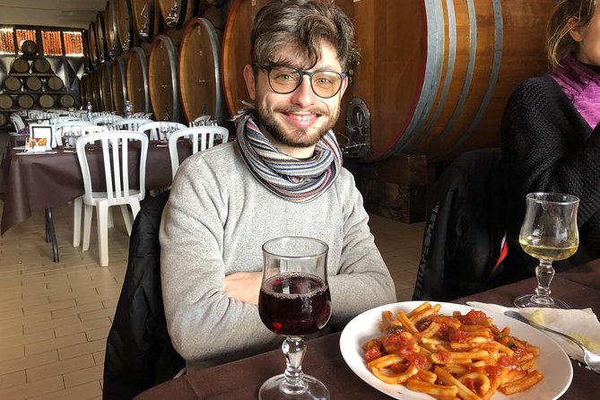 Etna, Wine and Alcantara Tour - From Taormina - Lunch on Etna wine country: Sicilian comfort food plus a grape lesson