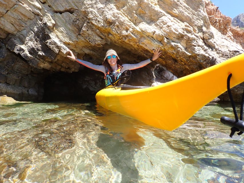Favignana: kayak excursion, snorkelling and adventure - Paddling between coves, rocky edges, and quieter shoreline views